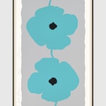Donald Sultan, Yellow Poppies, Sept 7, 2022, 2022