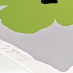 Donald Sultan, Yellow Poppies, Sept 7, 2022, 2022