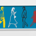 Julian Opie, Boat 1, 2015