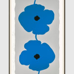 Donald Sultan, Yellow Poppies, Sept 7, 2022, 2022