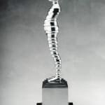 Ernest Trova, Study, Falling Man Profile Canto no.83 (maquette), 1987