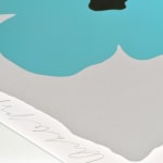 Donald Sultan, Yellow Poppies, Sept 7, 2022, 2022