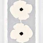 Donald Sultan, Yellow Poppies, Sept 7, 2022, 2022