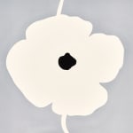 Donald Sultan, Yellow Poppies, Sept 7, 2022, 2022