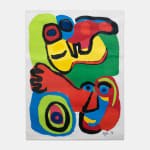 Karel Appel, Four Heads, 1966
