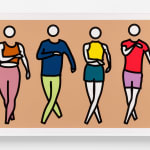Julian Opie, Dancing Figure 5, 2023