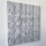 Stanley Casselman, Untitled (white over green purple WP24V4, 2024