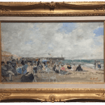 François Gall, The Beach at Le Treport, 20th century