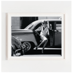 Jerry Schatzberg, Faye Dunaway Legs, NY, 1968