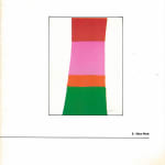 Jack Bush, Red M, 1971