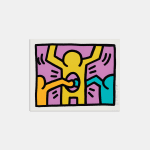 Keith Haring, Best Buddies, 1990