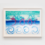 Kenny Scharf, Flores Yellow, 2023