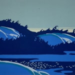 A.J. Casson, Log Barn, Haliburton, 1929