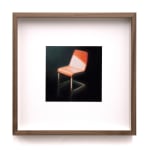 Steffen Kern, Red Steel Tube Chair,, 2024
