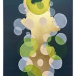 Hunt Slonem, Double Bunny Yellow, 2024