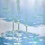 Audra Weaser, Floating Gold, 2022