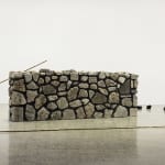 Bianca Hester, some rocks and masonry, 2012