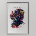 Sophie Hing Yee Cheung, CMYK Painting: Embodies Tree Branch and Human Cells, 2024