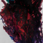 Sophie Hing Yee Cheung, CMYK Painting: Embodies Tree Branch and Human Cells, 2024