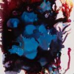 Sophie Hing Yee Cheung, CMYK Painting: Embodies Tree Branch and Human Cells, 2024