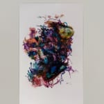 Sophie Hing Yee Cheung, CMYK Painting: Embodies Tree Branch and Human Cells, 2024