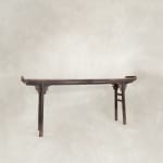 Chinese Antique, Single Horseshoe-back Armchair, Henan Province, Early 19th Century