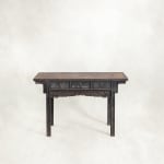 Chinese Antique, Altar Table With Drawers From Shanxi, 19th Century