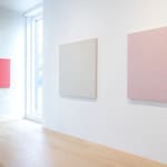 Teo González, Strawberry Shortcake and Poseidon on Elderberry Wine 44 x 44 inches, 2024