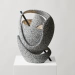 Angela Valamanesh, Birds and bees 20, (Wattle with Butterfly), 2024