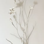 Angela Valamanesh, Birds and bees 20, (Wattle with Butterfly), 2024