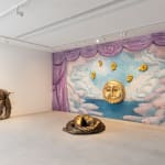 Tarryn Gill, The Curtain (Wallpaper), 2024