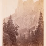 Carleton Watkins, Cathedral Rocks, Yosemite, 1878-81