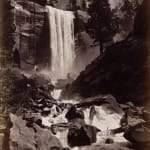 George Fiske, Profile of Upper Yosemite Fall from Eagle Point Trail, c. 1880