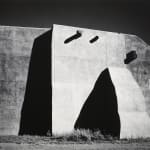 Morley Baer, Mission Wall, San Ildefonso, NM, 1973