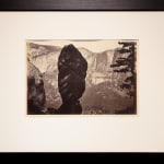 Carleton Watkins, Agassiz Rock from Union Pt, Yosemite, 1878-81