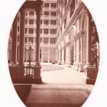 Carleton Watkins, Palace Hotel Court, SF, c. 1880