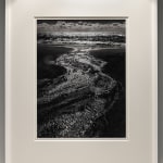 Ansel Adams, Stream, Sea, Clouds, Rodeo Lagoon, CA, 1962