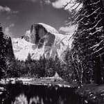 Ansel Adams, Sentinel Rock, Winter Dusk, Yosemite National Park, California, 1944