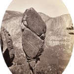 Carleton Watkins, Yosemite Falls from Below, 1865-66
