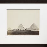 Wilhelm Hammerschmidt, Pyramides de Ghyzeh, vue generale, c. 1860