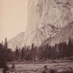 Carleton Watkins (Attr), Yosemite Falls from the Merced River, c. 1880