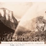Ansel Adams, Rainbow Over Yosemite Valley, c. 1934