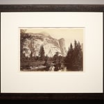 Carleton Watkins, North Dome, Washington Column, Yosemite, 1865-66