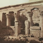 Felix Teynard, Sphinx, Karnak