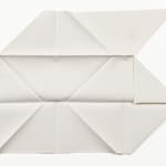 Jo Sandman, Untitled [#35] (Folded linen, brown), 1973 (ca.)