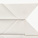 Jo Sandman, Untitled [#35] (Folded linen, brown), 1973 (ca.)