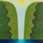 Ping Zheng, Undulate Fields, 2023