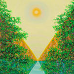 Ping Zheng, Undulate Fields, 2023