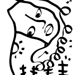 Shantell Martin - Printed Matter, Lithograph - Six ©, 2015