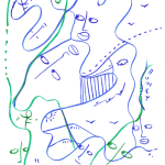 Shantell Martin - Drawings, One Could Be, 2021